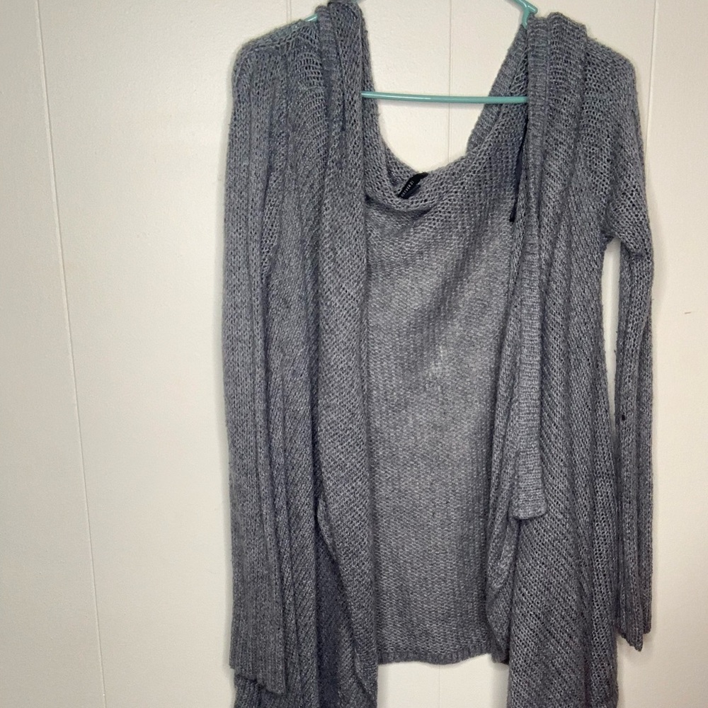 Off shoulder knit Cardigan